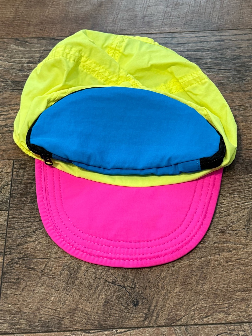 Neon Colorblock Hat
